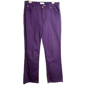 Denim & Co. Regular Modern Waist Stretch Boot Cut Jeans 10 (1123)